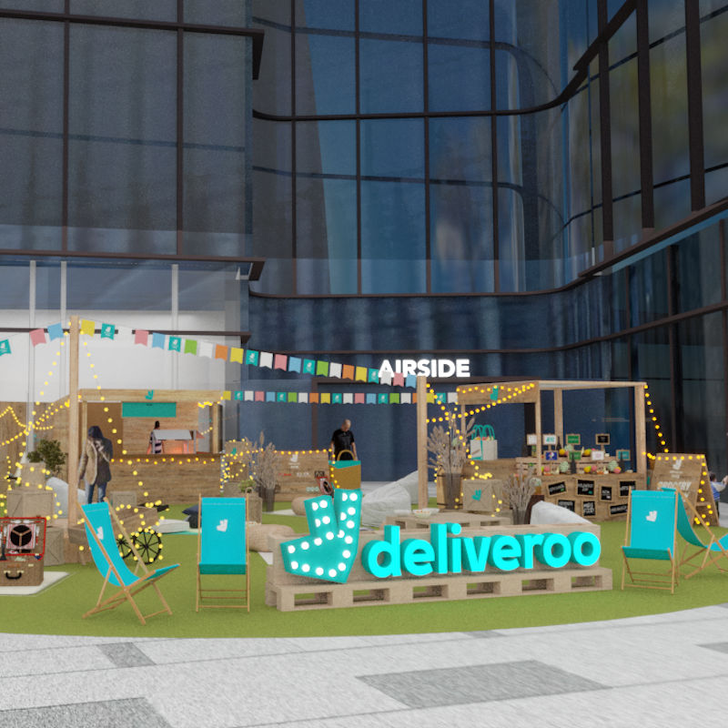 Deliveroo celebrates 9th anniversary with outdoor picnic and complimentary treats