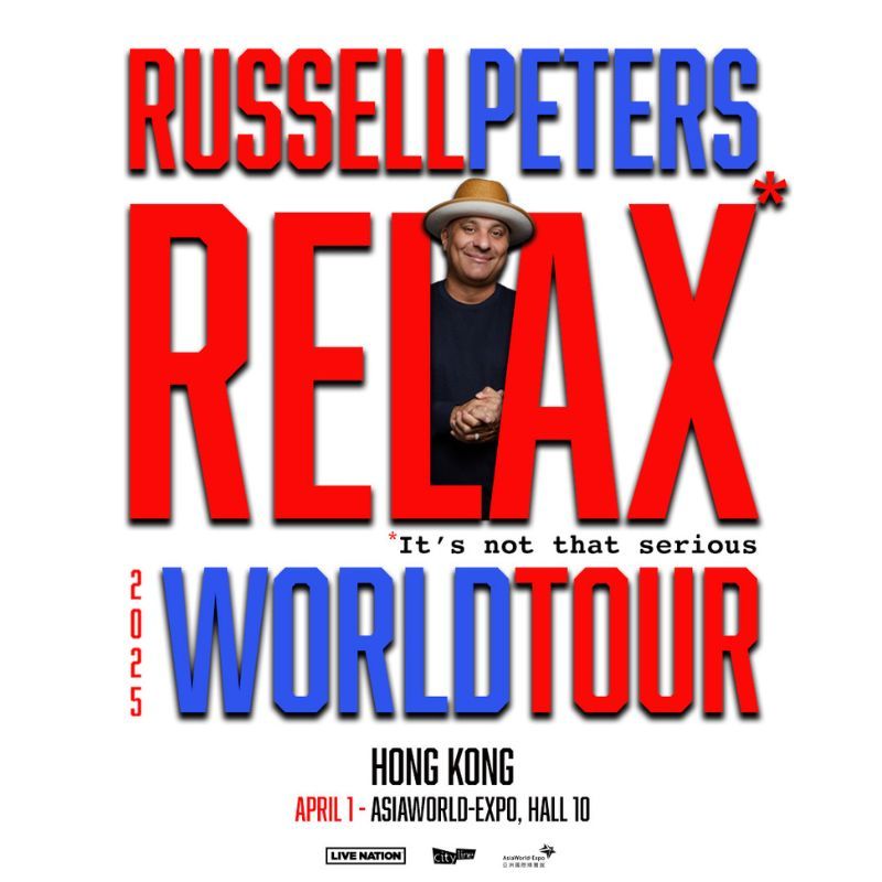 Comedian Russell Peters is returning to Hong Kong next year