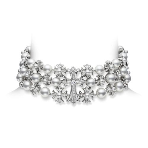 Mikimoto and Chrome Hearts debut rebelliously elegant collection