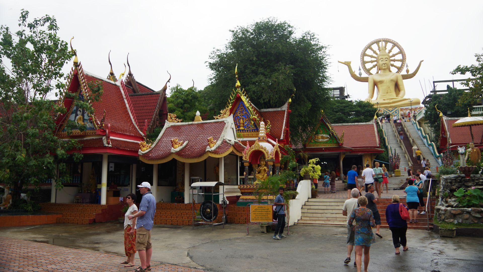 Temple Wat Phra Yay (Big Buddha), Ko Samui