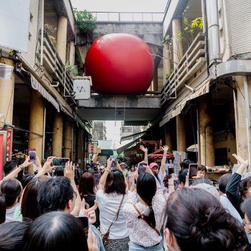 Public art installation RedBall is bouncing to Hong Kong this December