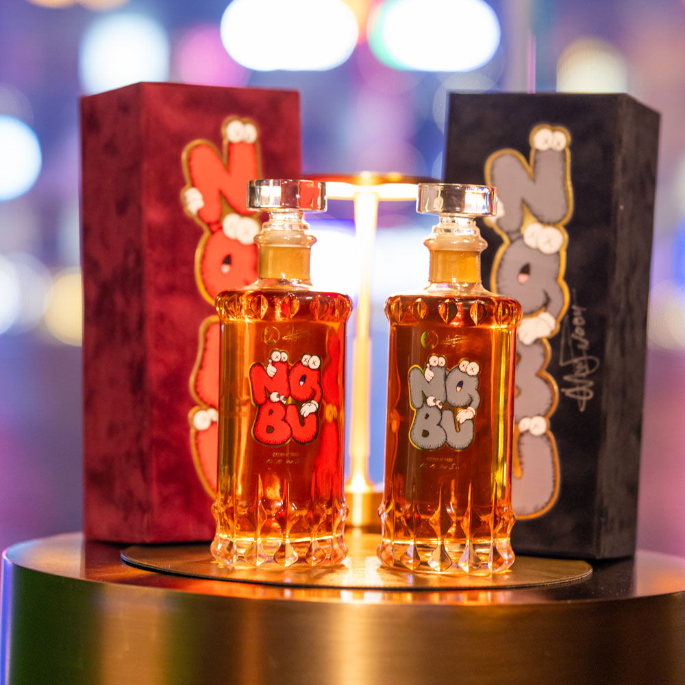 世界1650本限定 KAWS QUI NOBU 2025 Red Edition Chef Nobu Matsuhisa on the launch of his limited-edition tequila