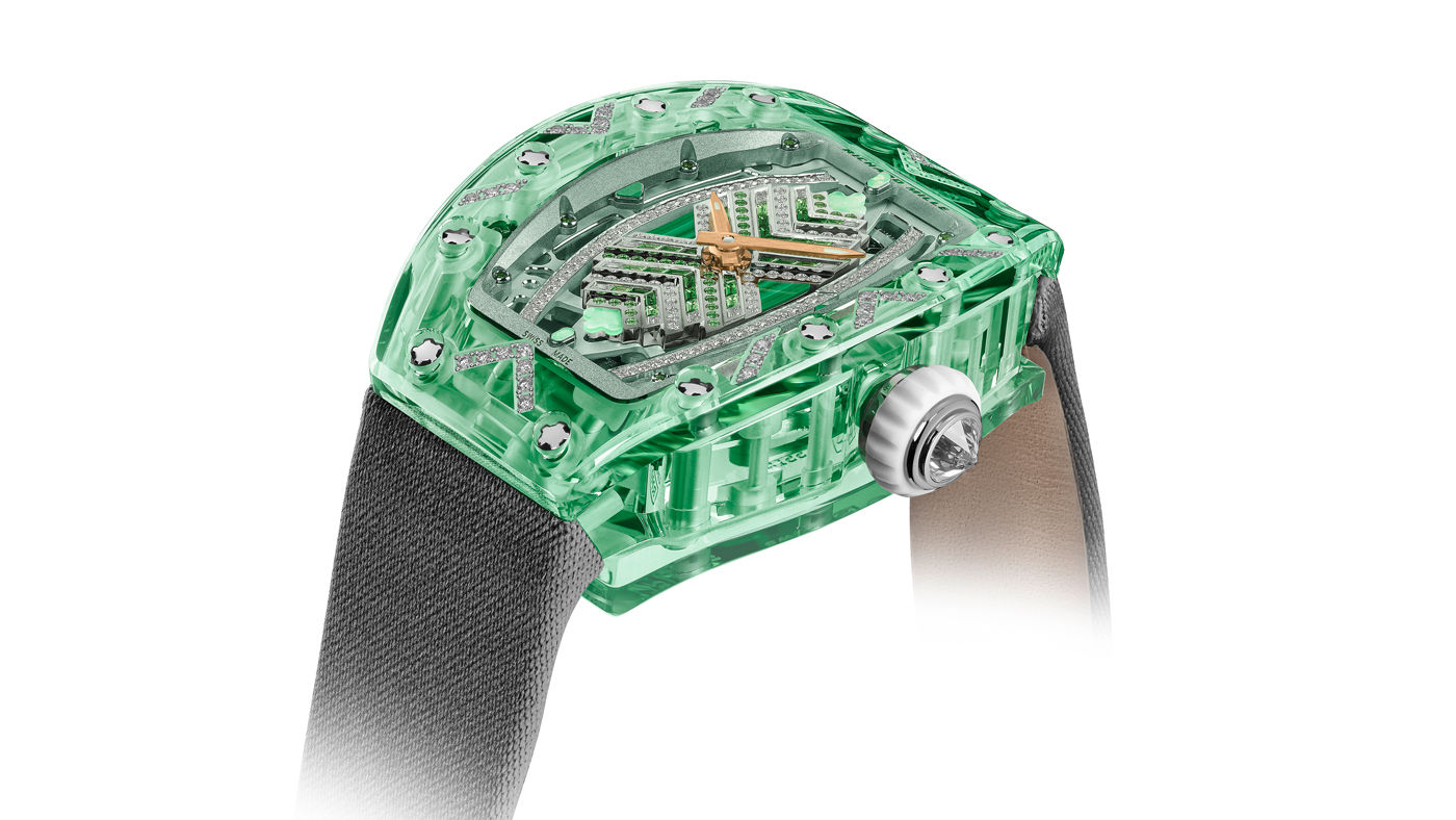新品箱付RICHARD MILLEサング ラス japonism JP-S003 Richard Mille Revisits the Sapphire Case With New RM 07-02