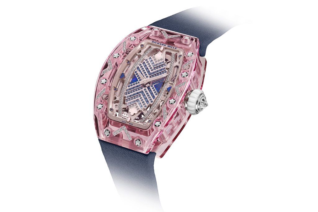 新品箱付RICHARD MILLEサング ラス japonism JP-S003 Richard Mille Revisits the Sapphire Case With New RM 07-02