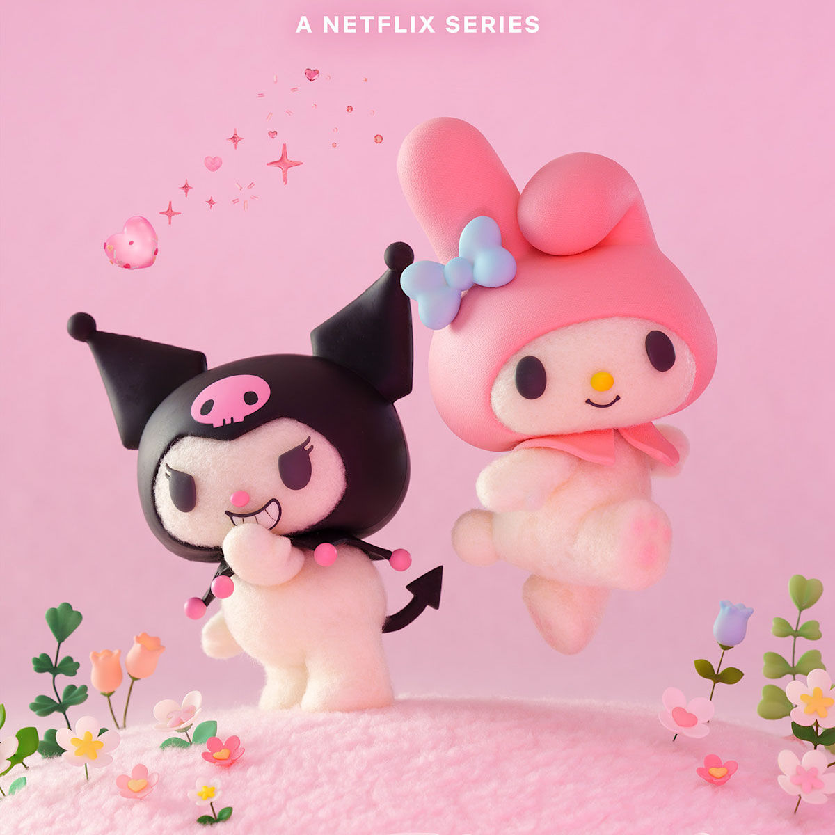 Netflix teases first look at 'My Melody & Kuromi' stop