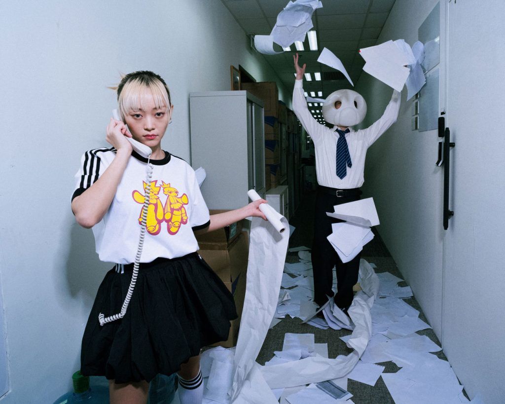 【adidas】ユニセックス◇OFFGOD:TATE 2025 GRAPHIC CAPキャップ adidas Originals x OFFGOD:TATE (2025)