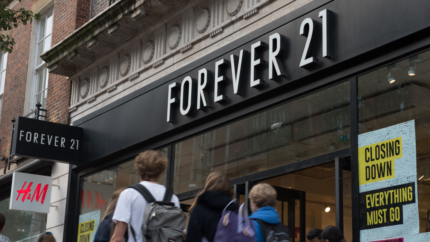 Forever 21 Files for Bankruptcy