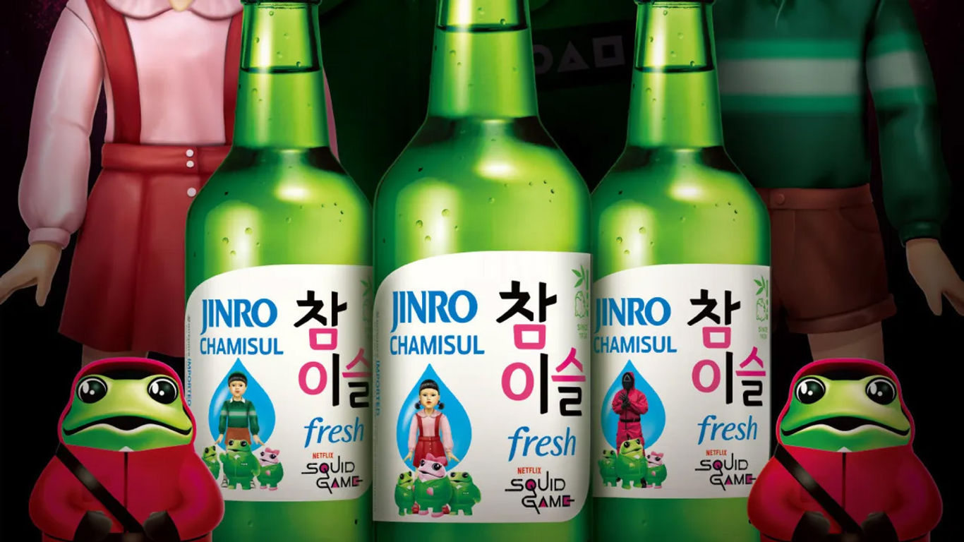 JINRO and Netflix Are Releasing a Squid Game Season 3 Soju Collection
