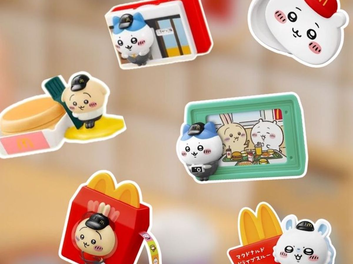 Chiikawa Happy Meal toys are landing in Hong Kong on July 28