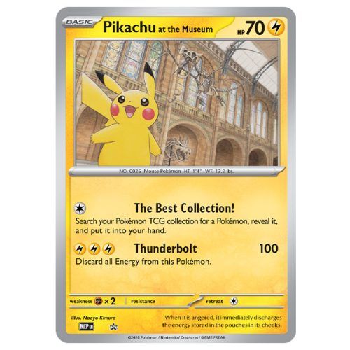 The Natural History Museum Pikachu Promo Has Been Revealed