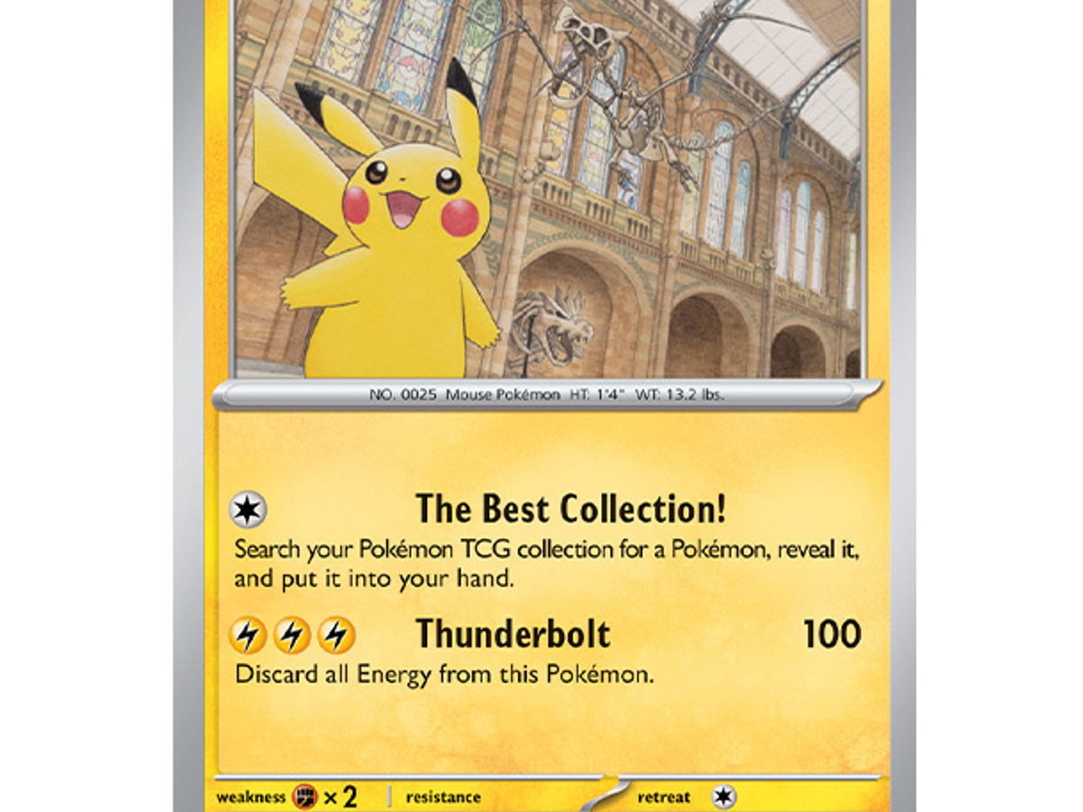 The Natural History Museum Pikachu Promo Has Been Revealed