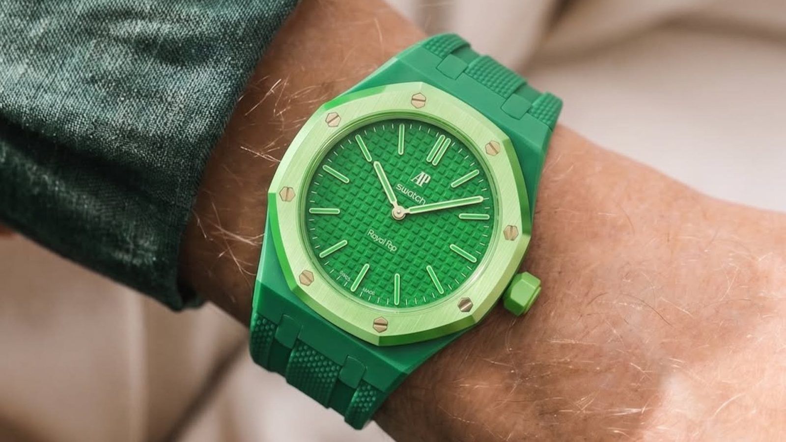 Where To Get Straps For Your AP X Swatch Royal Pop Pocket watch Where To Get Straps For Your AP X Swatch Royal Pop Pocket watch