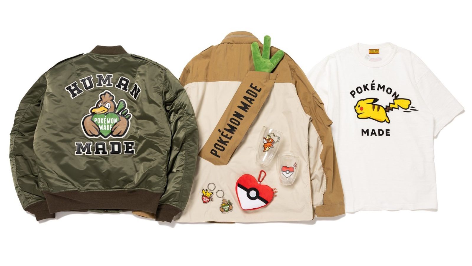 Human Made x Pokémon drops second Pokémon Made collection for 2026