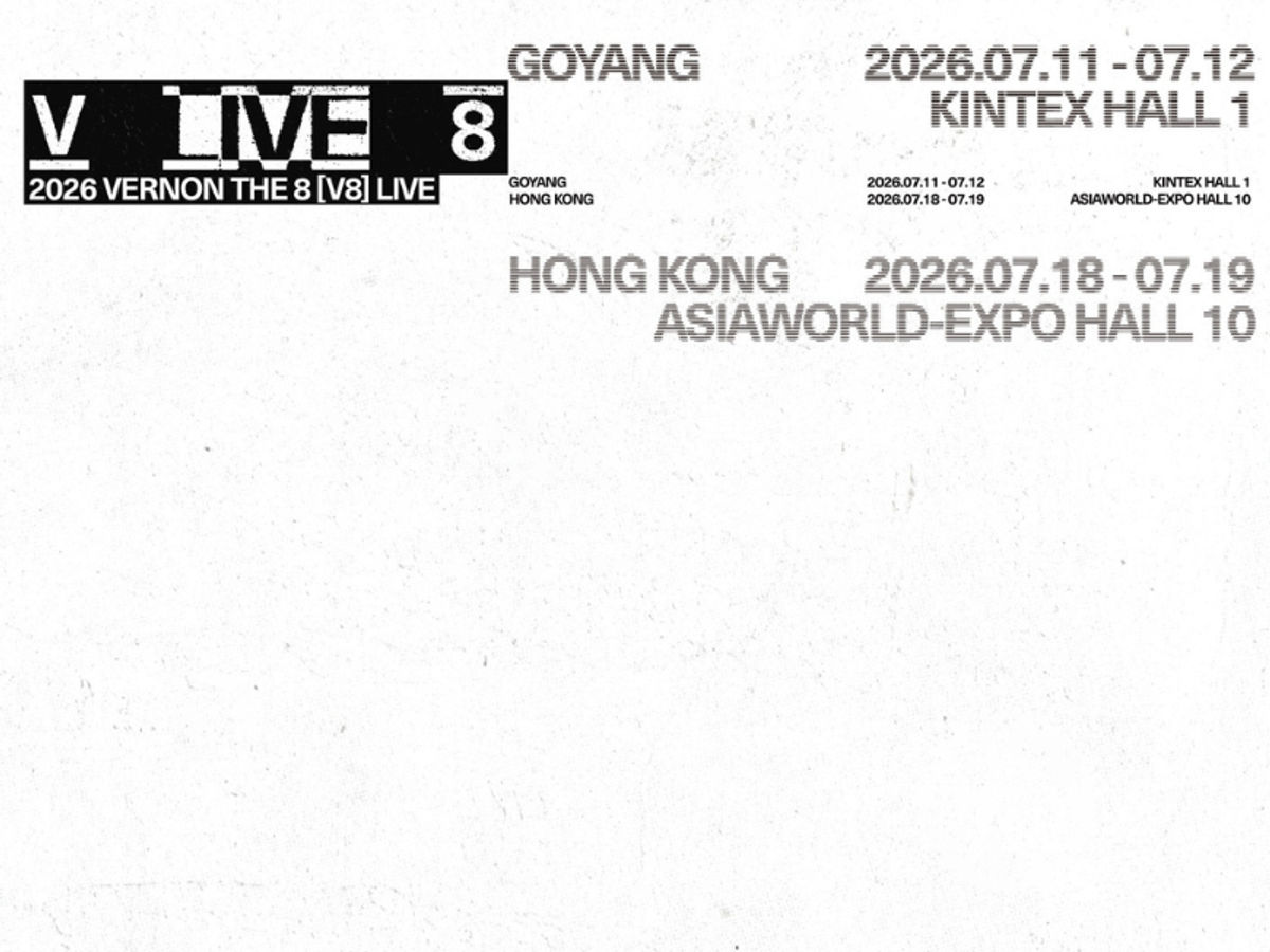 SEVENTEEN's Vernon and The8 bring V8 concert to Hong Kong