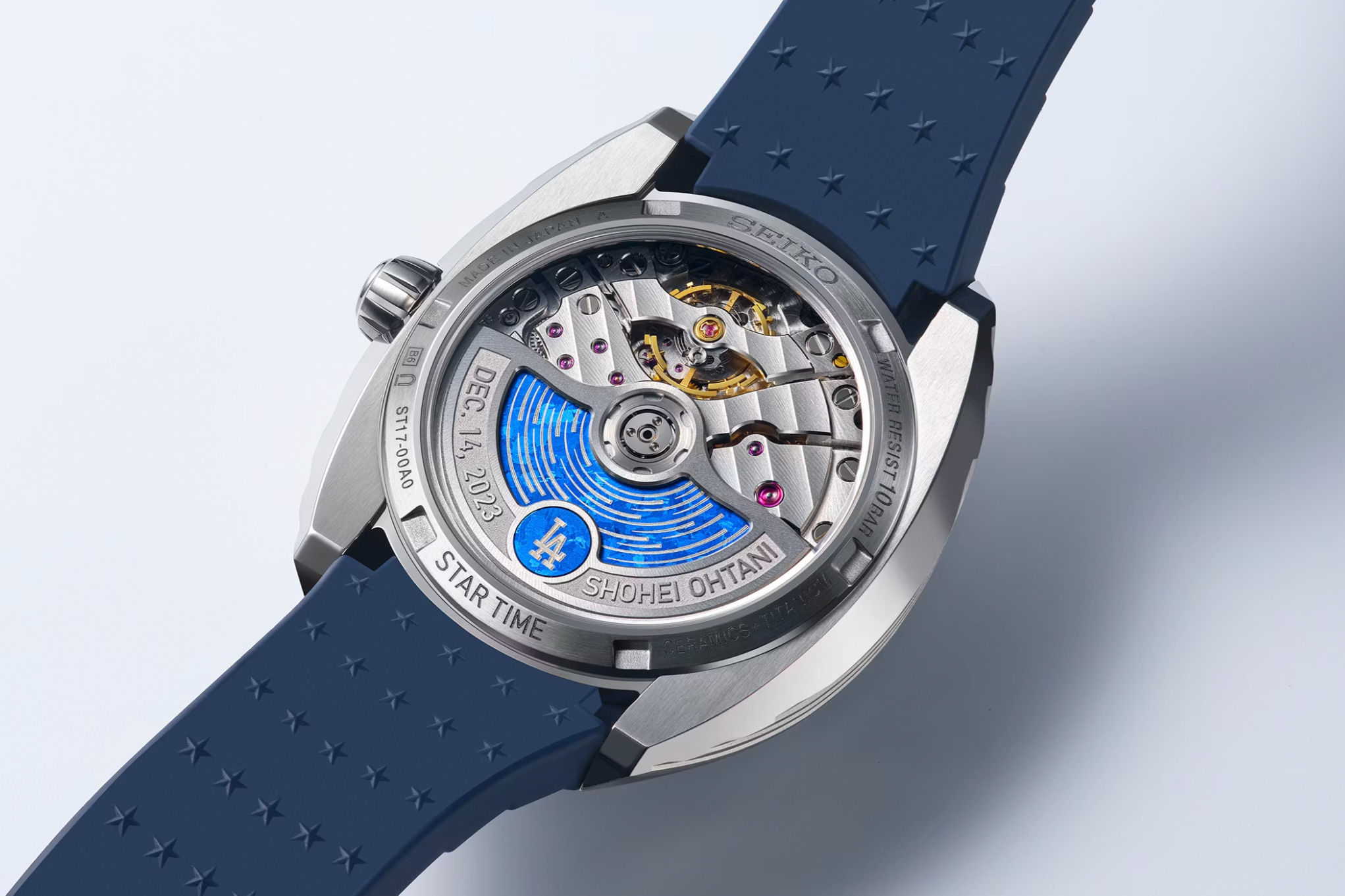 Seiko Gifts Shohei Ohtani One-Off, Million Hour-Tracking Star Time