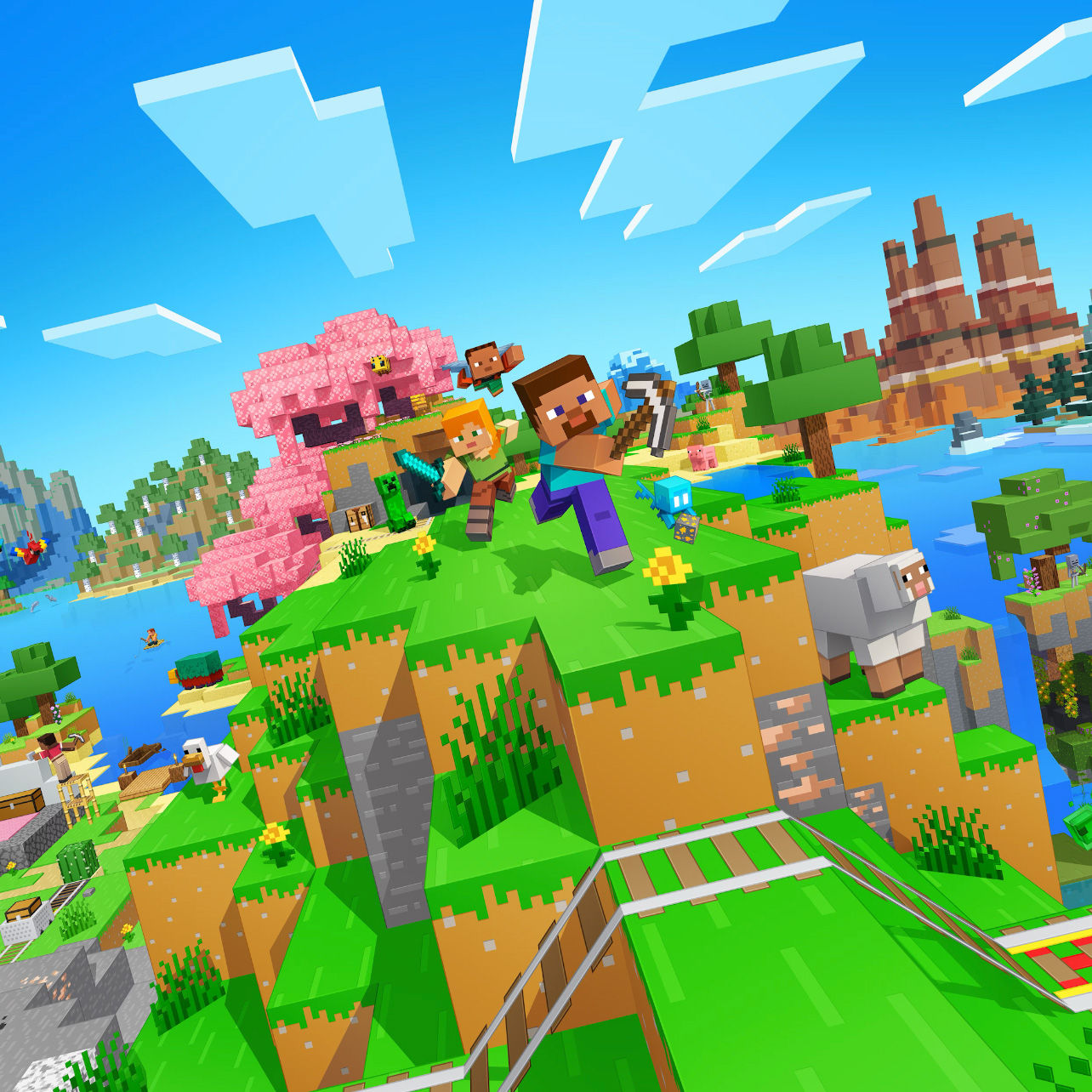 An improved version of Minecraft is coming to the Nintendo Switch 2 this October