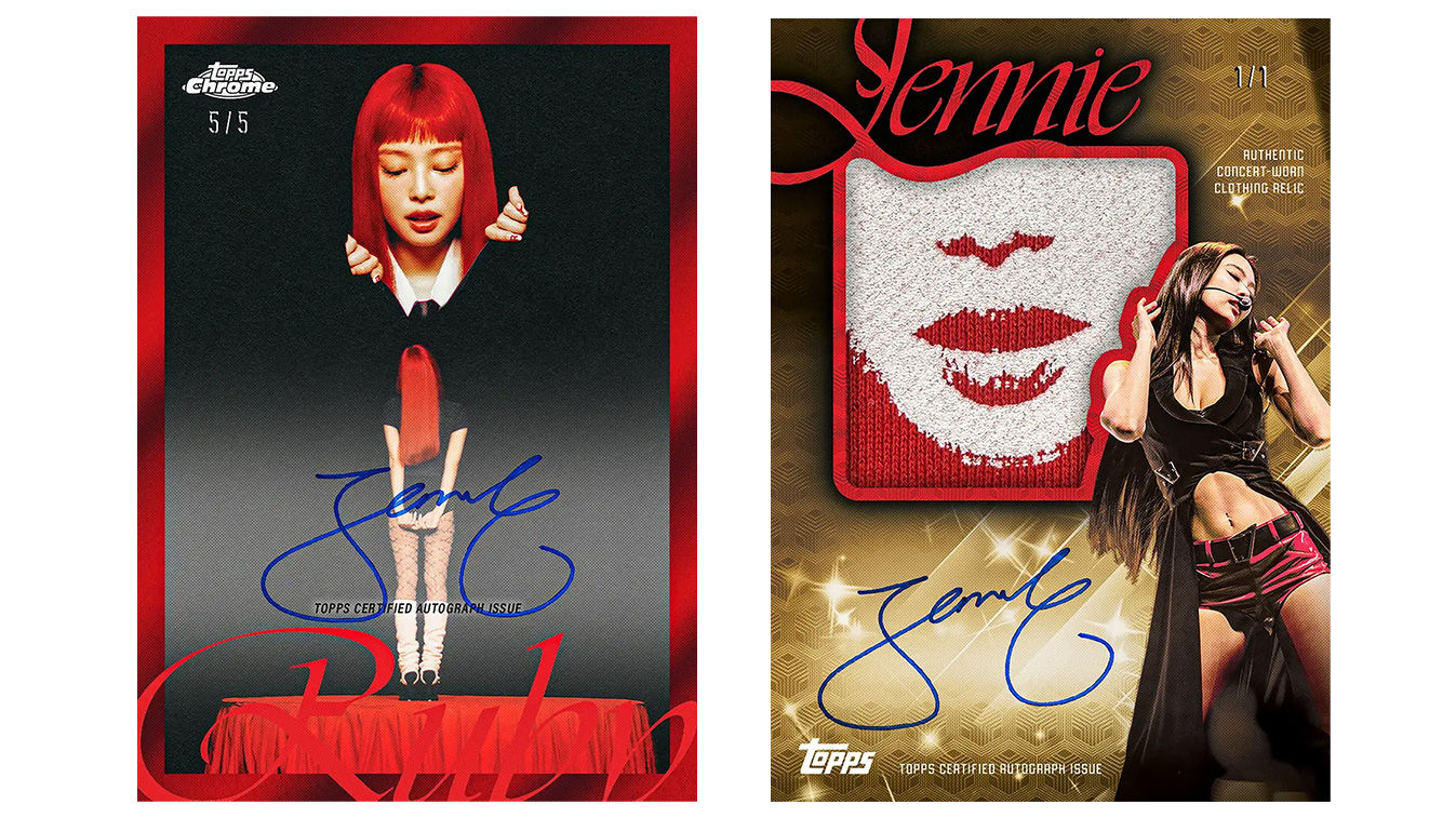 Topps Enters K-Pop With Upcoming Jennie Card Collection