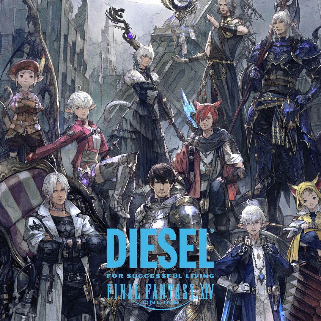 DIESEL is dropping a “BRAVE” collection with Final Fantasy XIV
