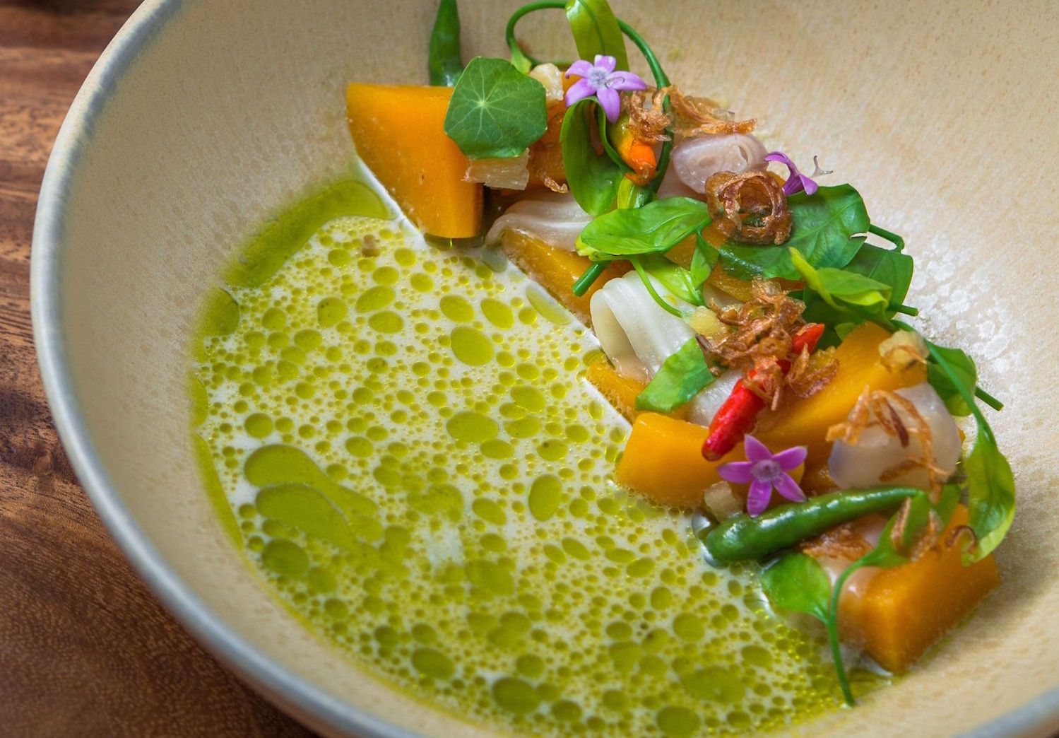 Chef Ian Kittichai partakes in wellness-forward Thai cuisine at Khum Hom
