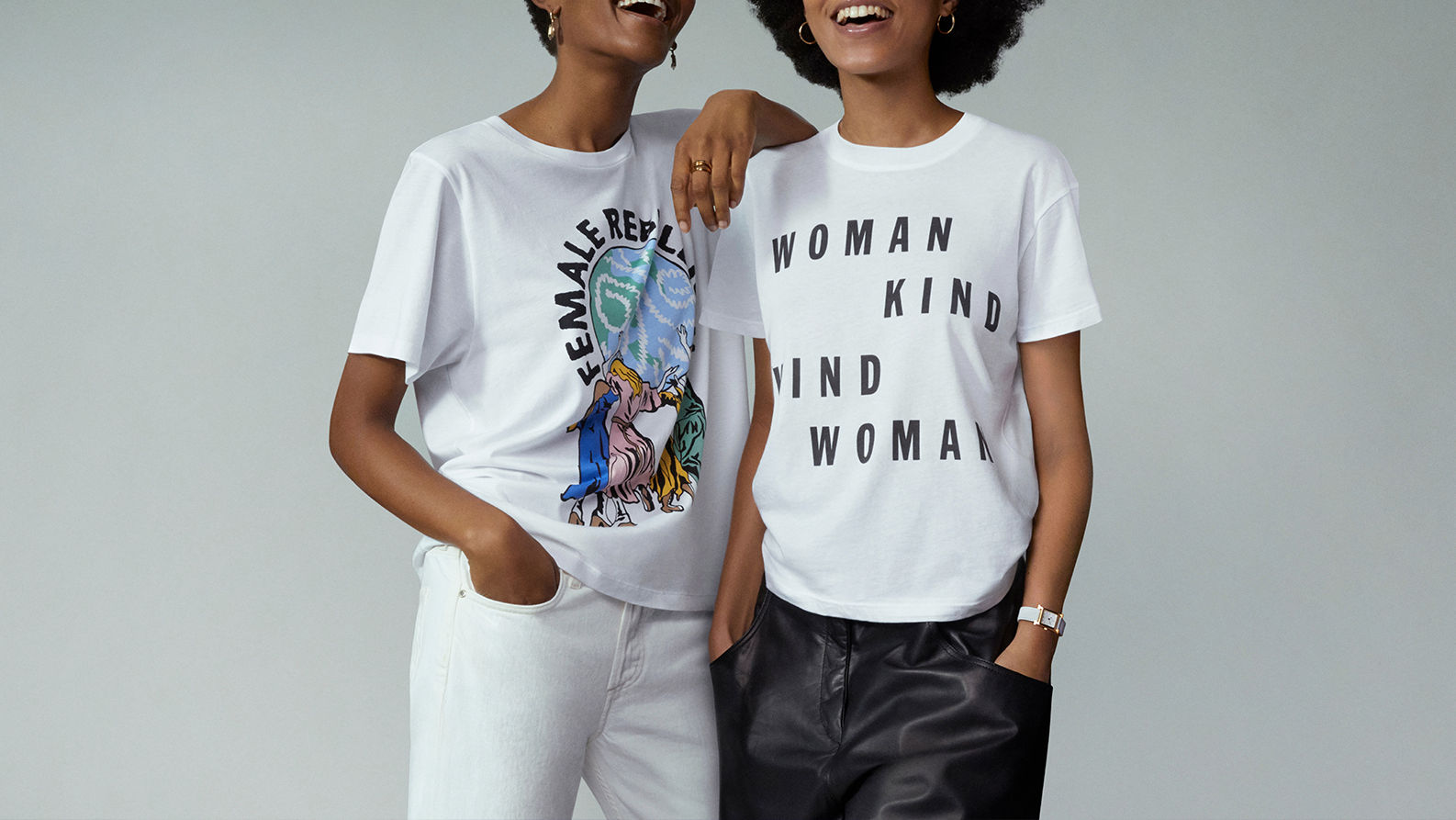 Net-a-Porter unveils a t-shirt collection by 20 female designers for International Women’s Day