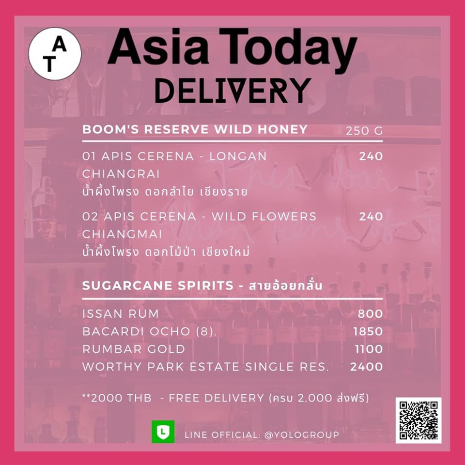 Bangkok bar delivery: Asia Today