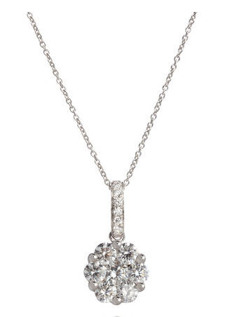 Annoushka Daisy 18ct White Gold 0.69ct Diamond Necklace