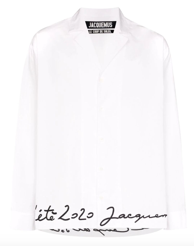 Jacquemus Embroidered Shirt