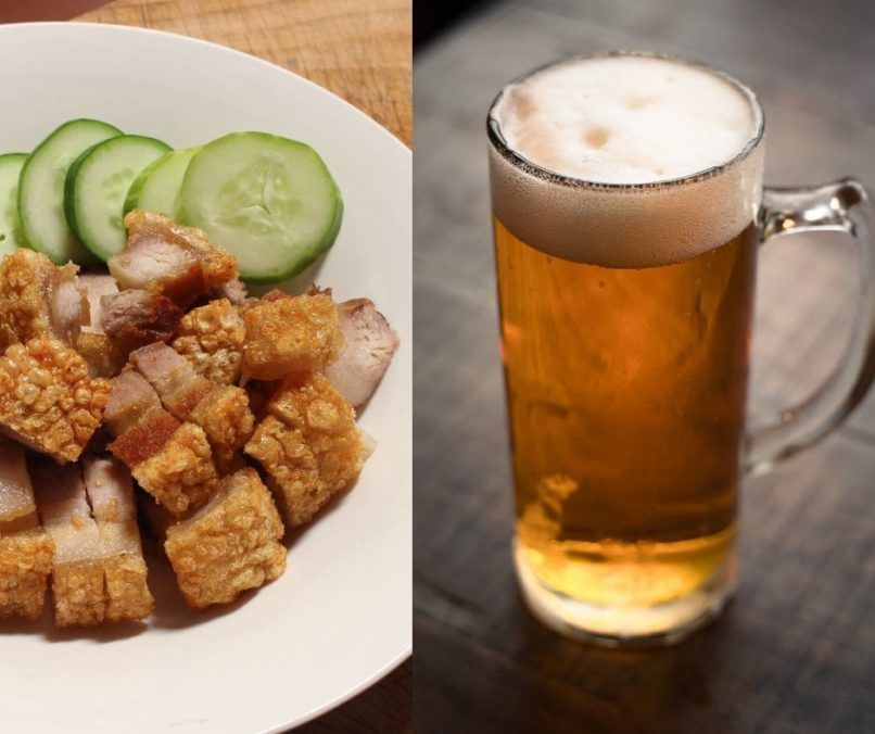 Pair Thai food alcohol