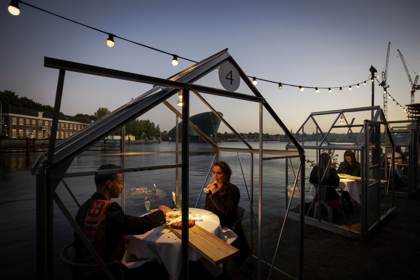 Are greenhouses the future of social distance dining?