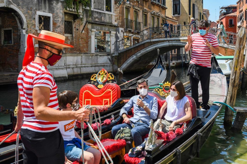 In other news, people are getting too fat to ride gondolas in Venice