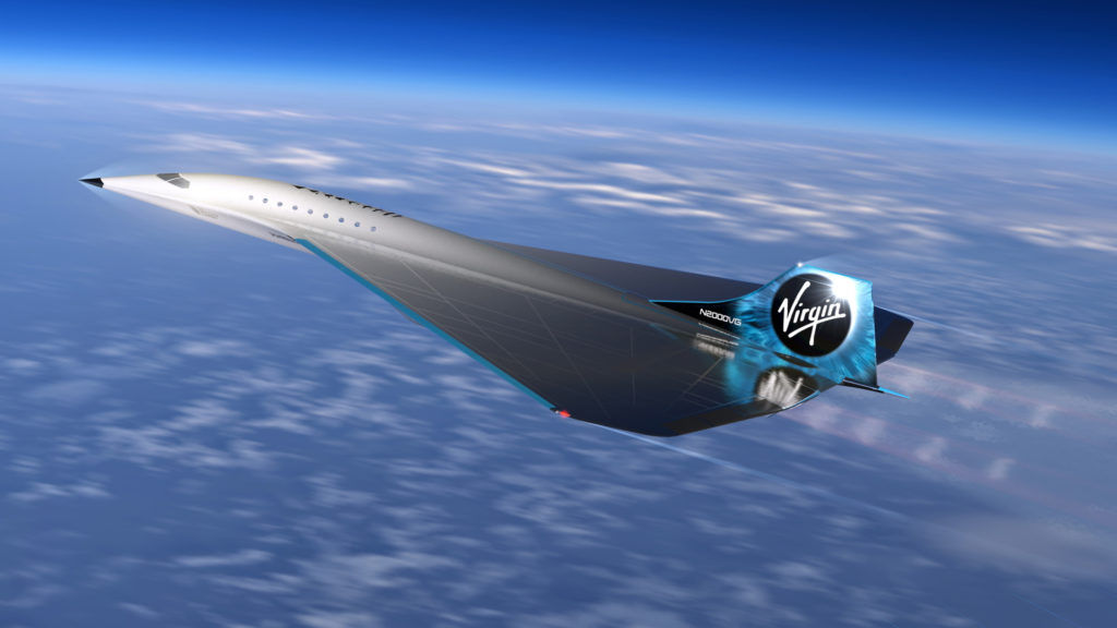 Super speed: Virgin is in talks to build a supersonic commercial airplane