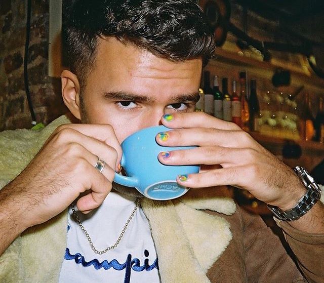 Weekend muse: how do we feel about men wearing nail polish?