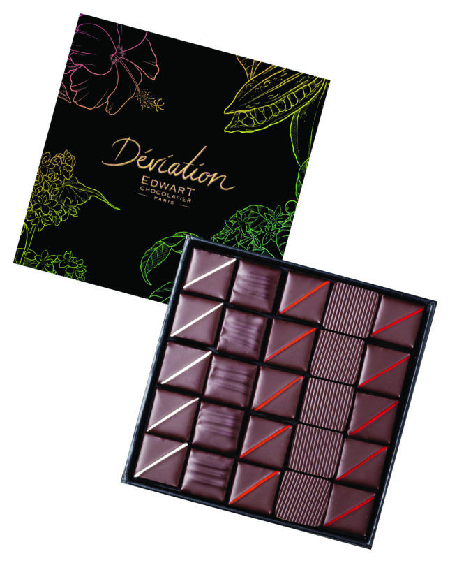 vegan chocolate collection from Edwart Chocolatier