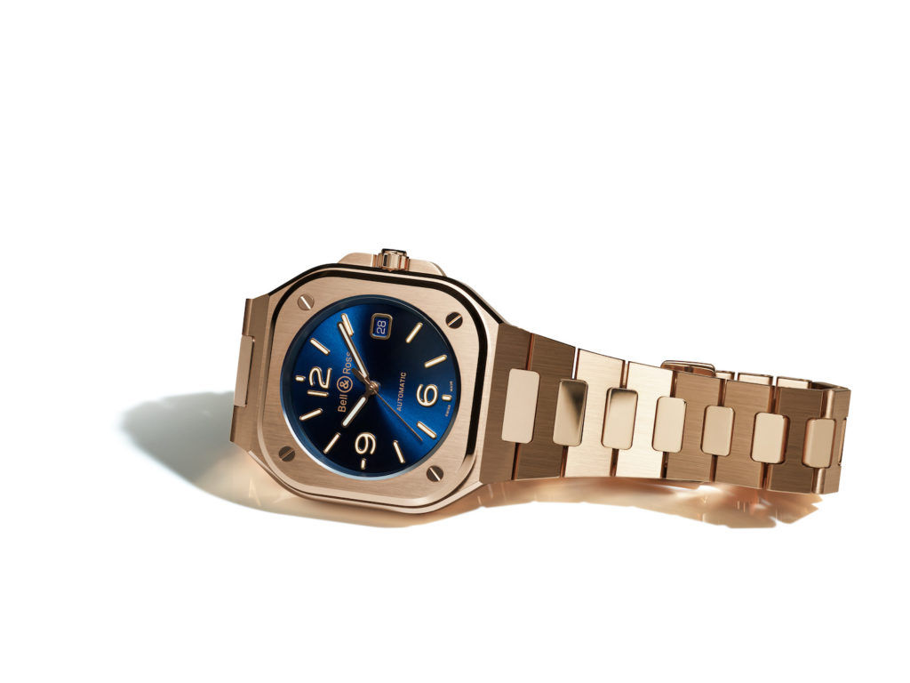 Functional and elegant meet the Bell Ross BR 05 Blue Gold