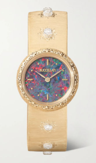 Buccellati Opal and Diamond Watch