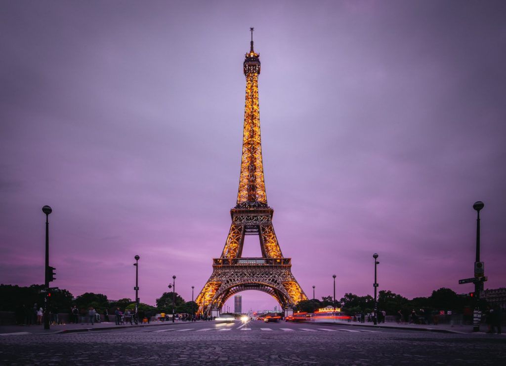 A segment of an original staircase from the Eiffel Tower is now up for grabs