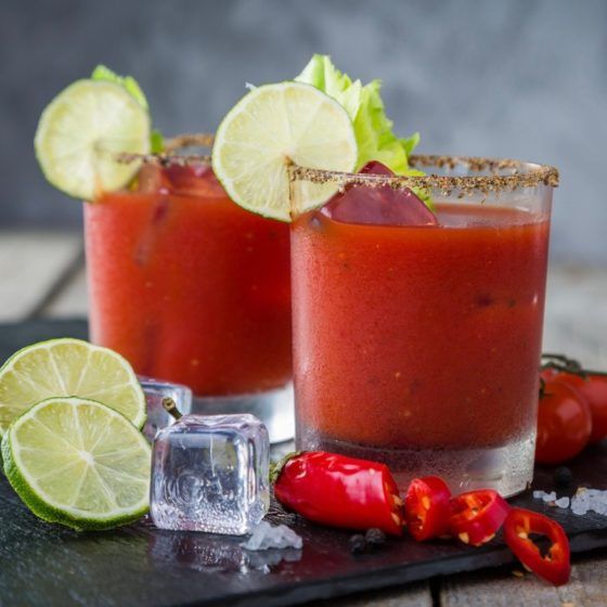 Bloody Mary: 120 calories