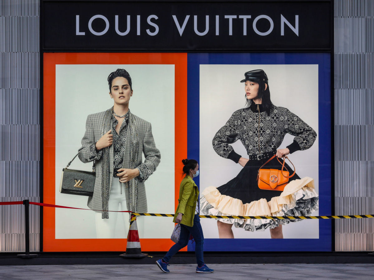 Classy advertising campaign from Louis Vuitton