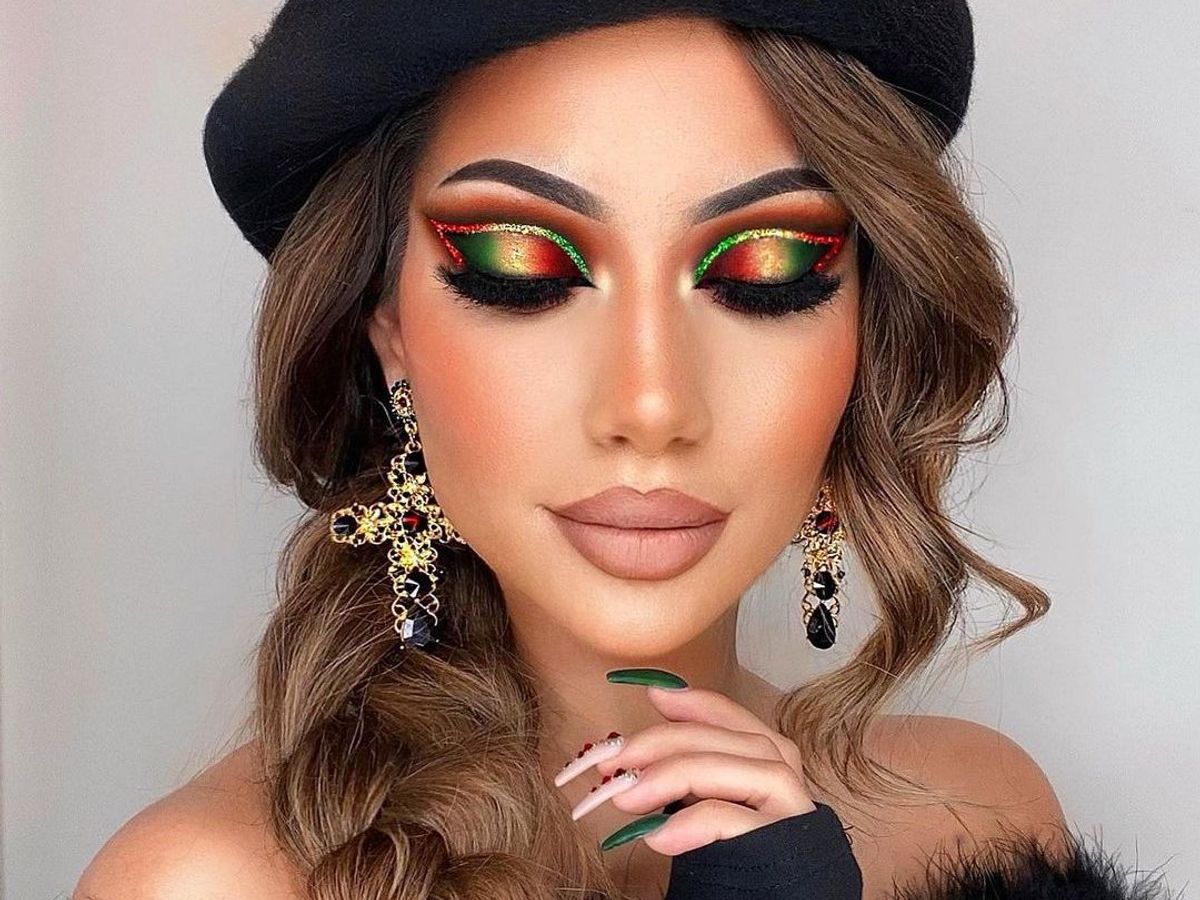 bold eye makeup ideas to pair with mask for a safe NYE