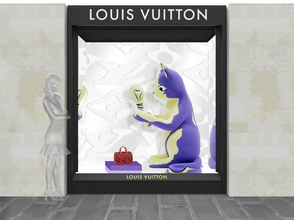 Contemporary artist Urs Fischer puts his spin on the Louis Vuitton monogram  - The Peak Magazine