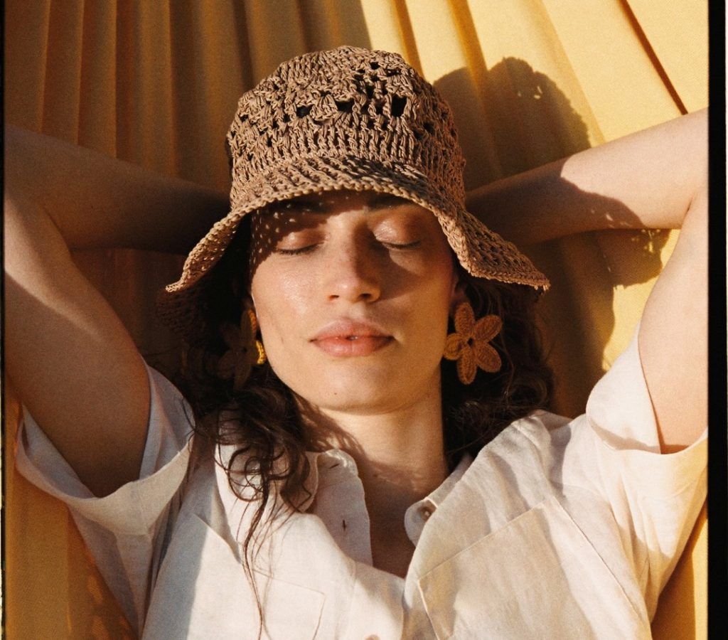 Why everybody needs a crochet bucket hat for their daily walk