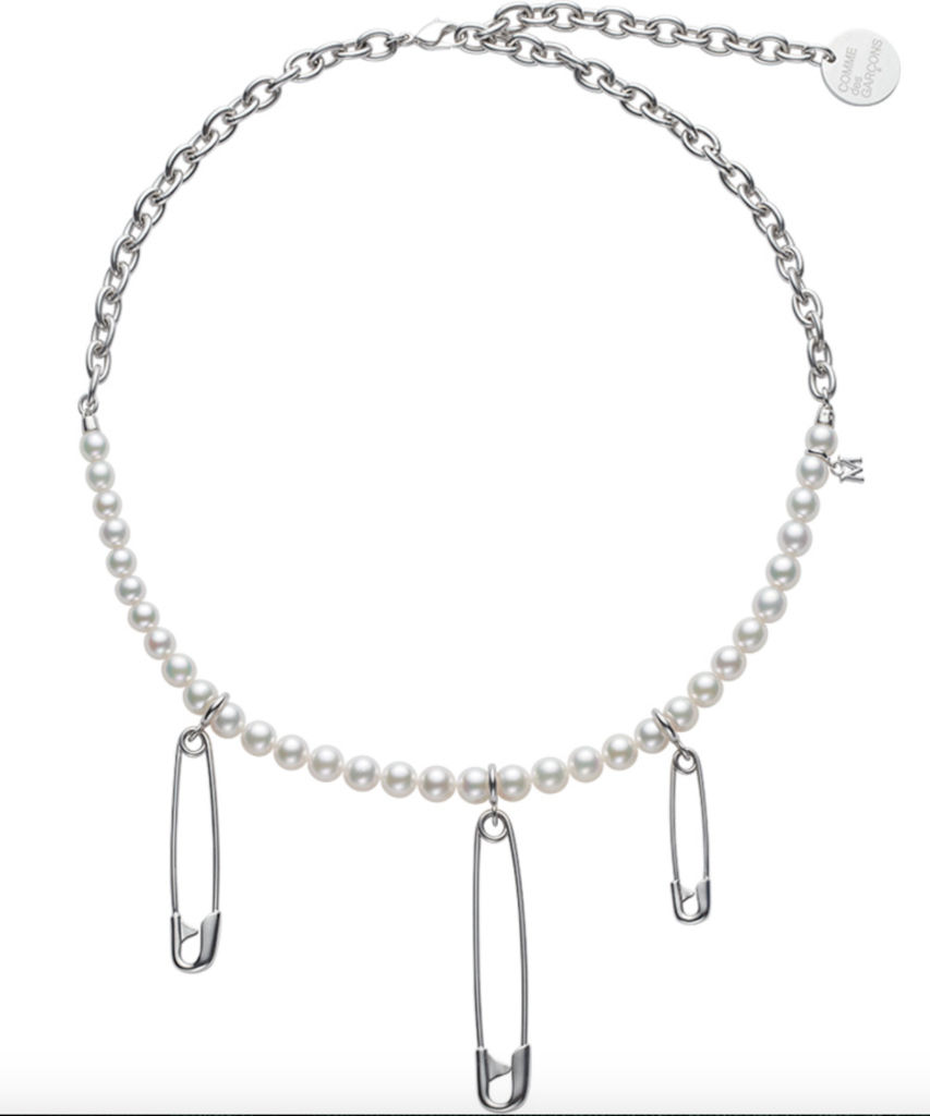 Mikimoto x Commes des Garçons necklace