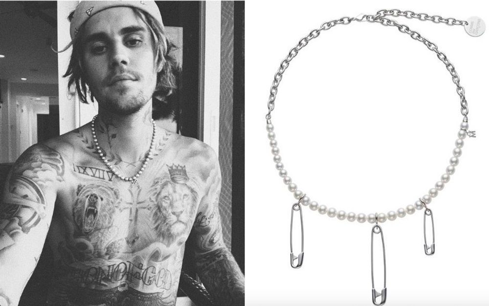 Why every man needs to wear a pearl necklace once in a while