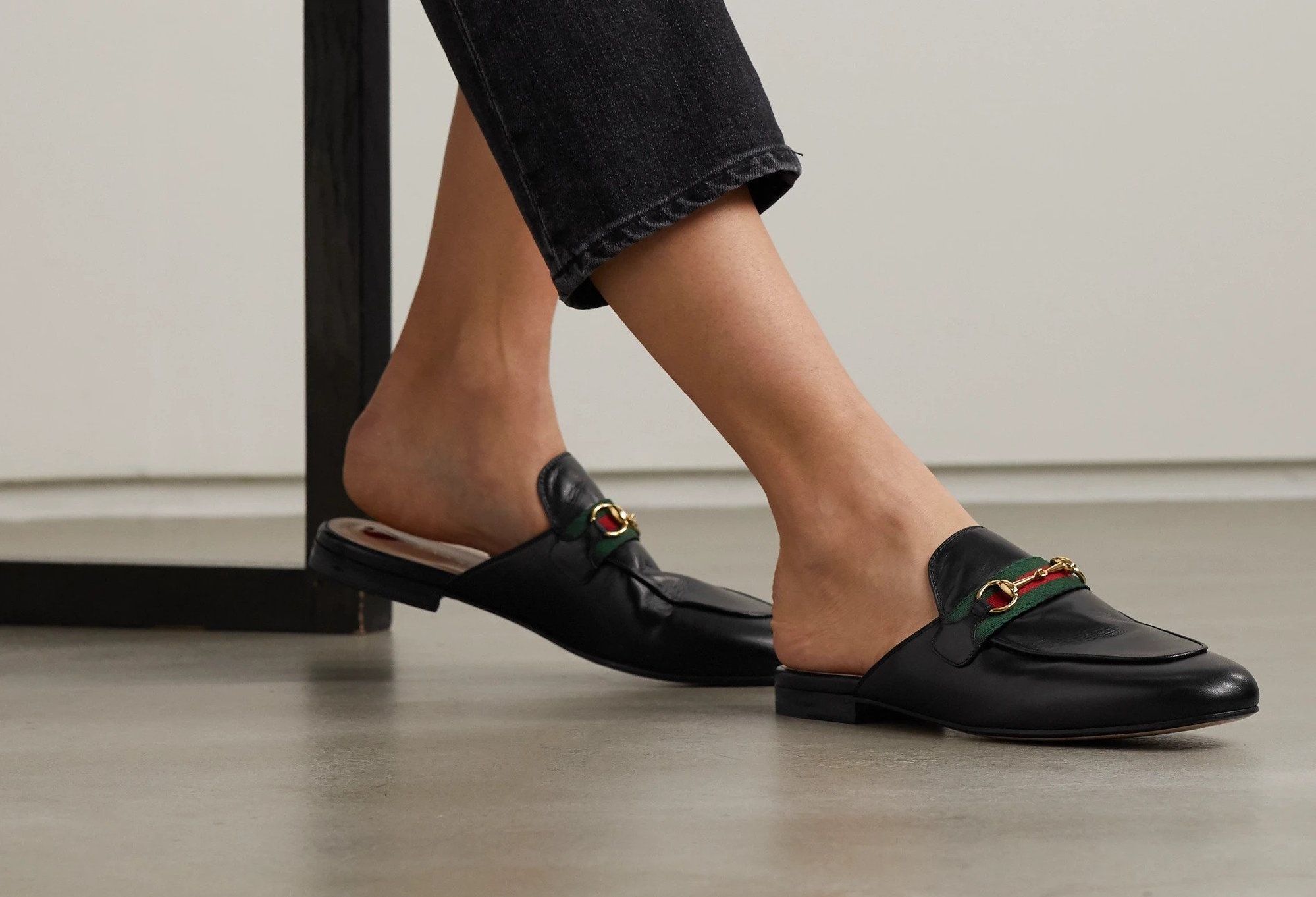 Gucci loafers clearance open back