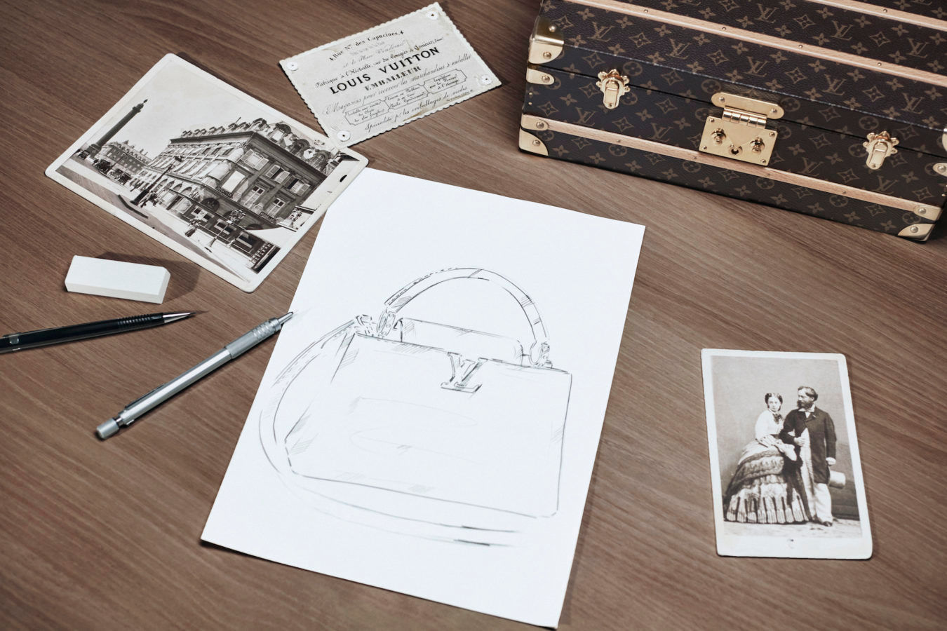 A closer look at Louis Vuitton's Capucines handbag on Disney's