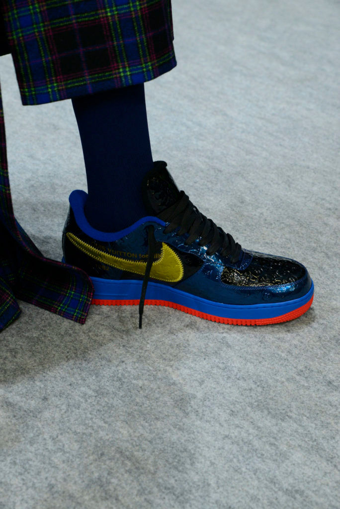 Virgil Abloh remixes the Air Force 1 sneakers for Nike x Louis Vuitton