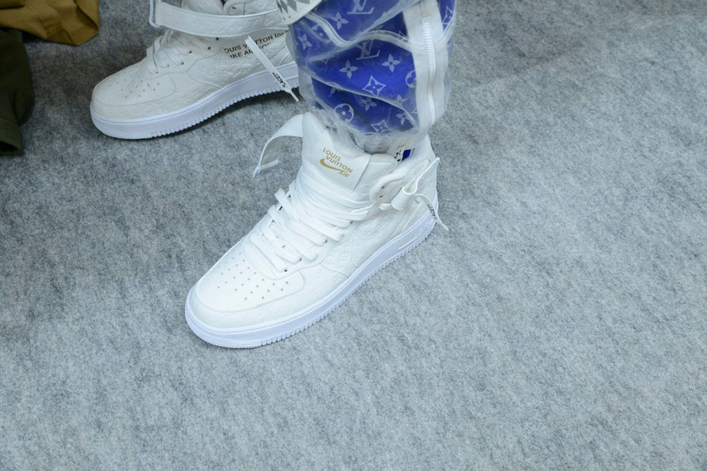 Louis Vuitton on Instagram: “Custom AF 1 x LV by @customsclo”  Louis  vuitton shoes sneakers, White nike shoes, Custom nike shoes