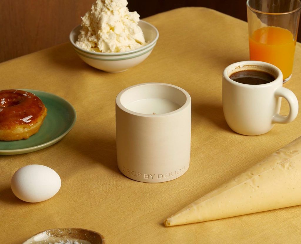 Bangkok doughnut store DROP BY DOUGH launches doughnut-scented candles