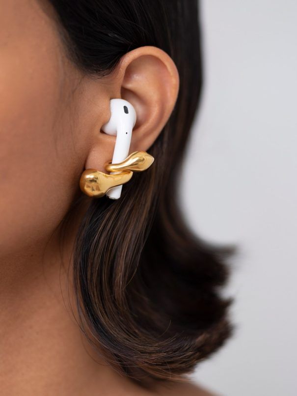 Upgrade Your AirPods With A Clip-On Louis Vuitton Earring