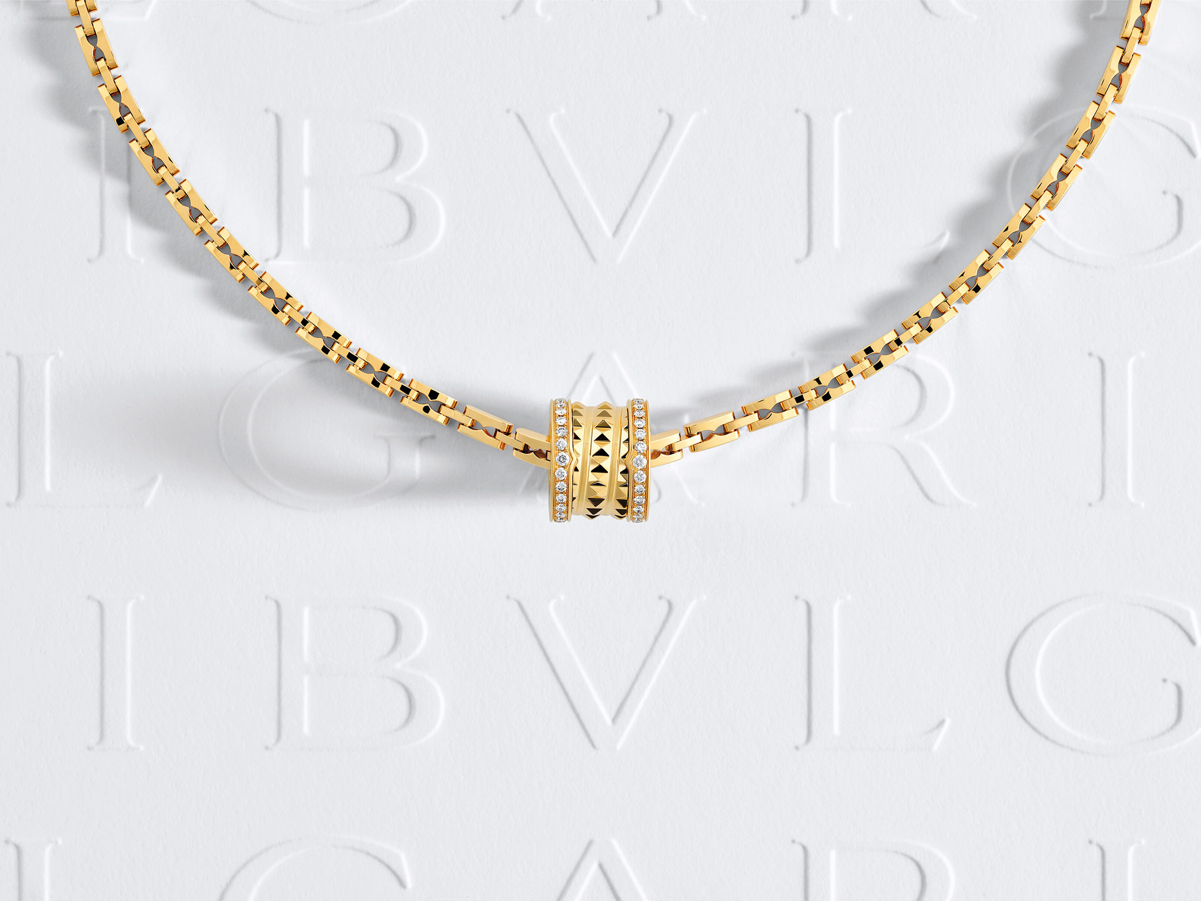 bulgari's b.zero1 rock necklace